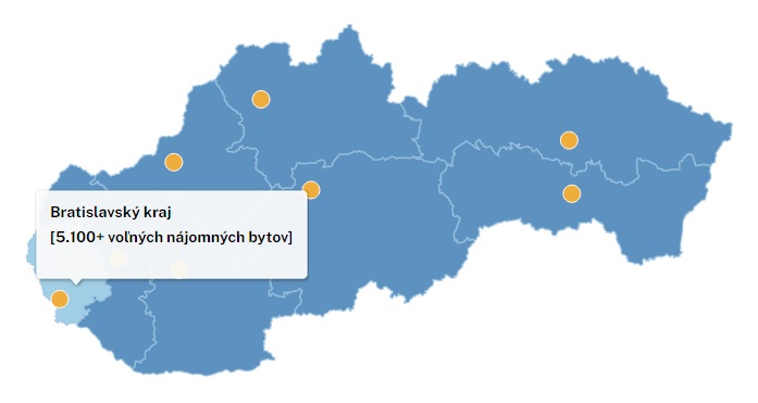 Aktualna ponuka najomnych bytov